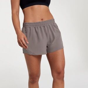 CALIA Women's Mid Rise Infinity Run Short 3” Active Dark Grey Size Large
